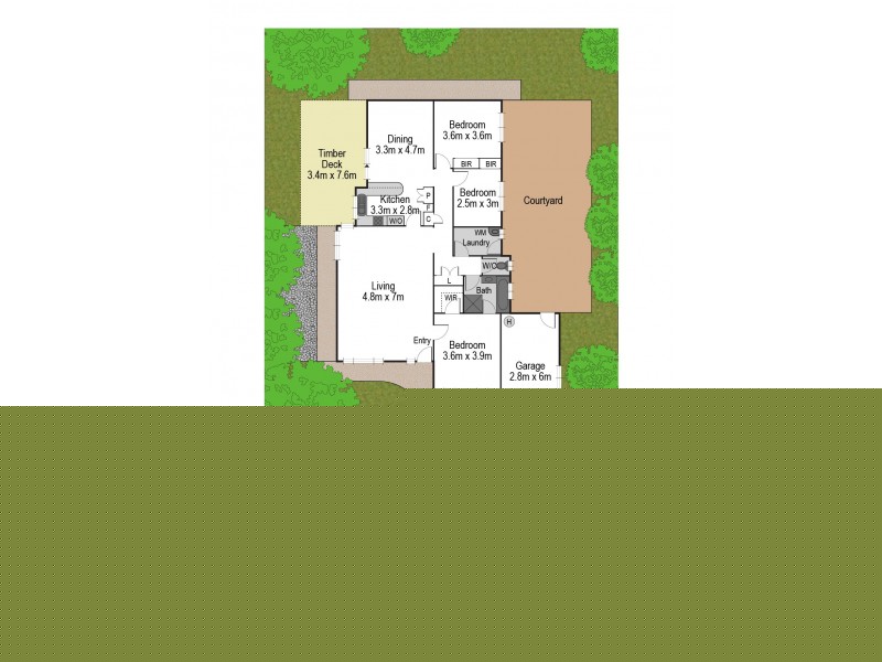 7 Tindara Avenue, Ocean Shores NSW 2483 Floorplan