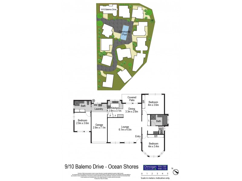 9/10 Balemo Drive, Ocean Shores NSW 2483 Floorplan