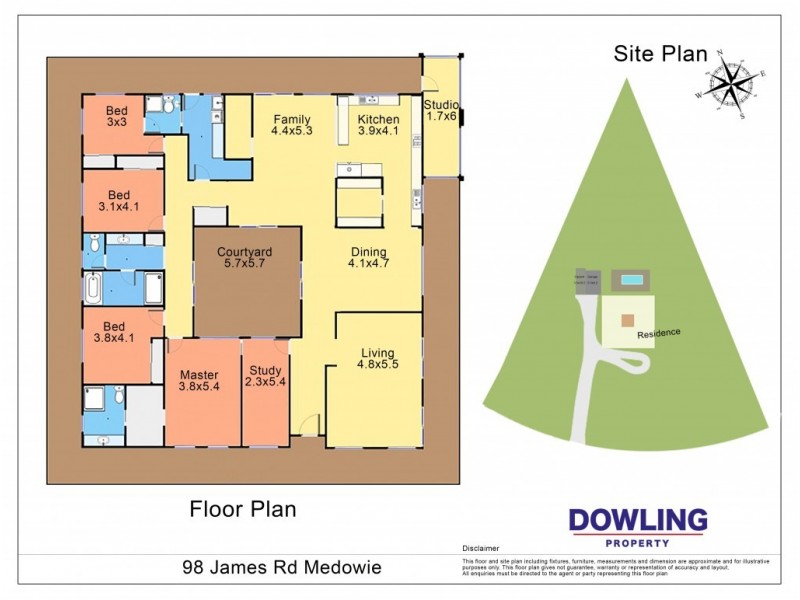 98 JAMES ROAD, Medowie NSW 2318 Floorplan