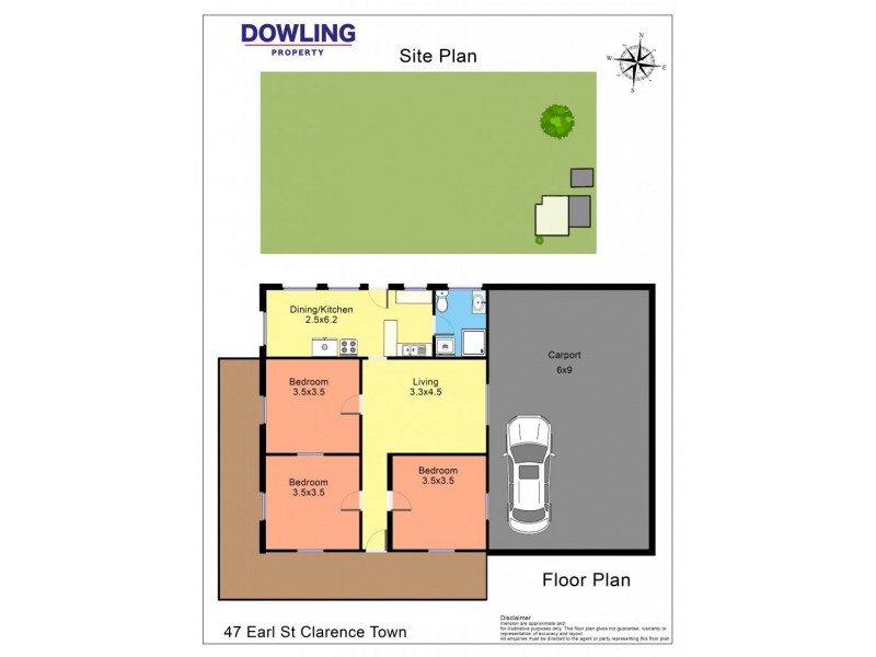 47 EARL STREET, Clarence Town NSW 2321 Floorplan