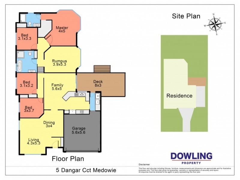 5 DANGAR CIRCUIT, Medowie NSW 2318 Floorplan
