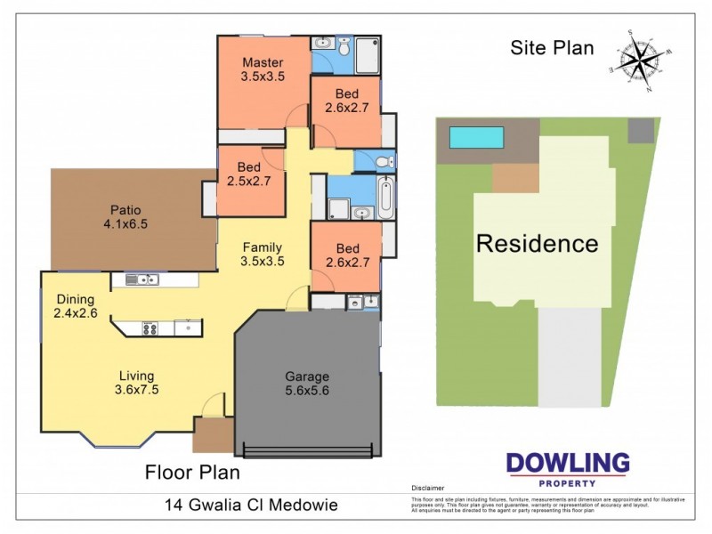 14 GWALIA CLOSE, Medowie NSW 2318 Floorplan