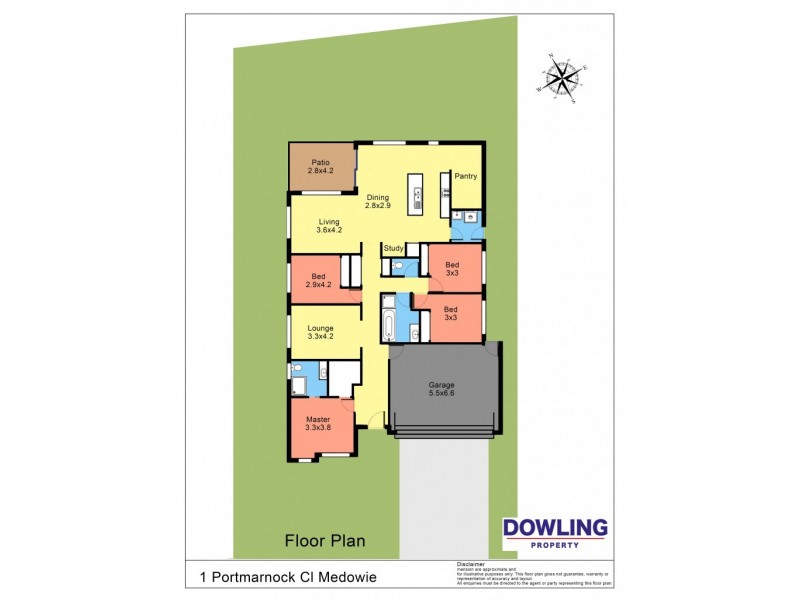 1 PORTMARNOCK CLOSE, Medowie NSW 2318 Floorplan