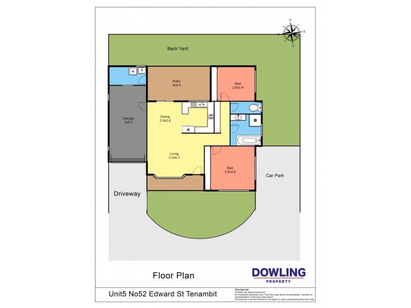 5/50-52 EDWARD STREET, Tenambit NSW 2323 Floorplan