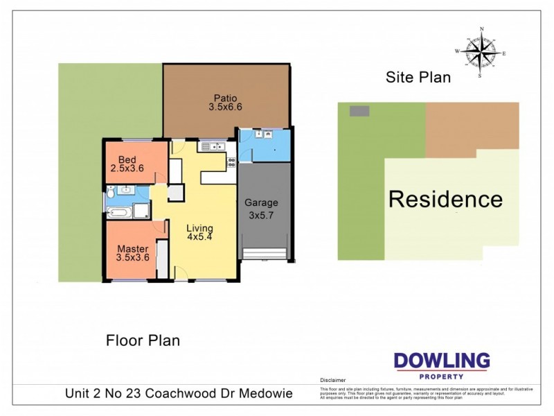 2/23 COACHWOOD DRIVE, Medowie NSW 2318 Floorplan