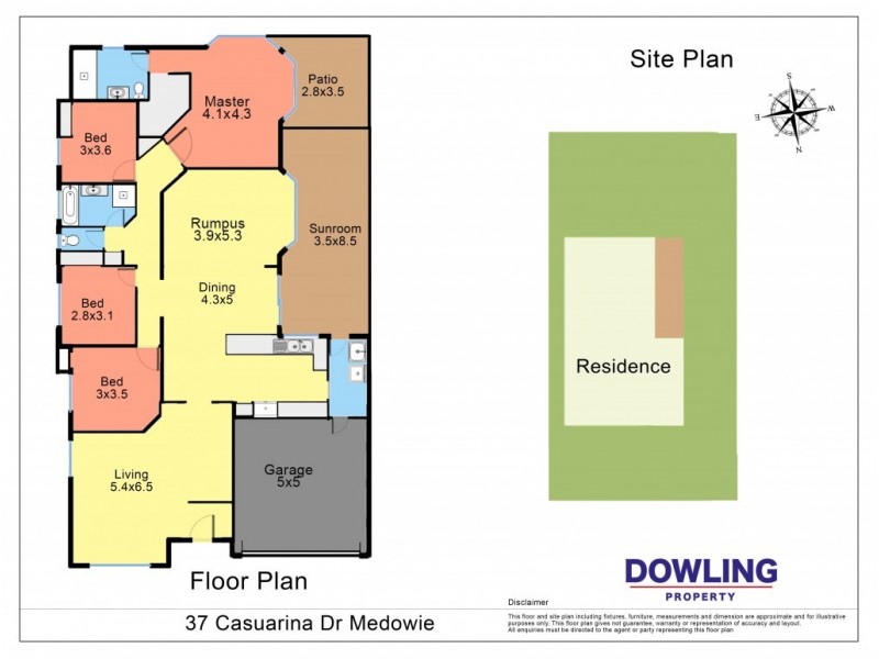 37 CASUARINA AVENUE, Medowie NSW 2318 Floorplan