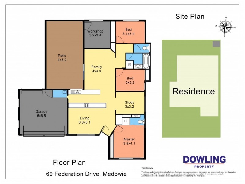 69 FEDERATION DRIVE, Medowie NSW 2318 Floorplan
