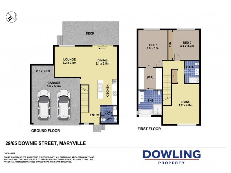 29/65 Downie Street, Maryville NSW 2293 Floorplan
