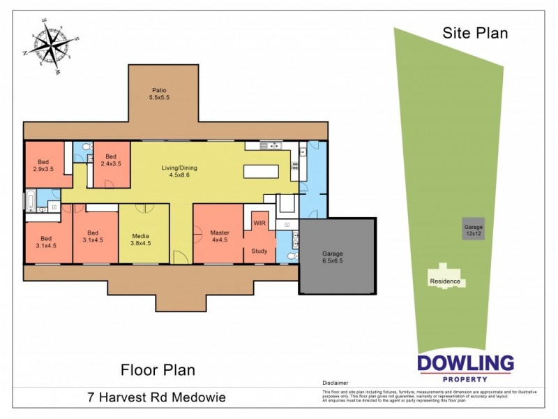 7 HARVEST ROAD, Medowie NSW 2318 Floorplan