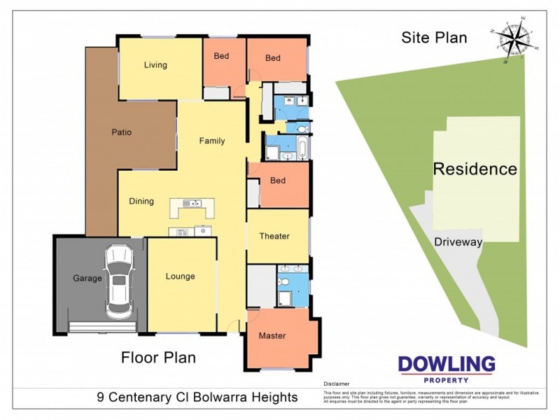 9 Centenary Close, Bolwarra Heights NSW 2320 Floorplan