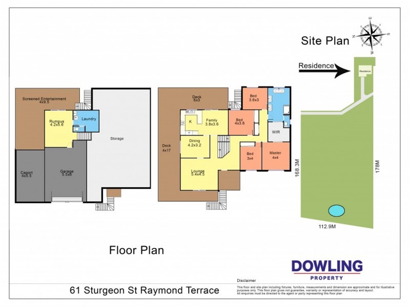 61 Sturgeon Street, Raymond Terrace NSW 2324 Floorplan