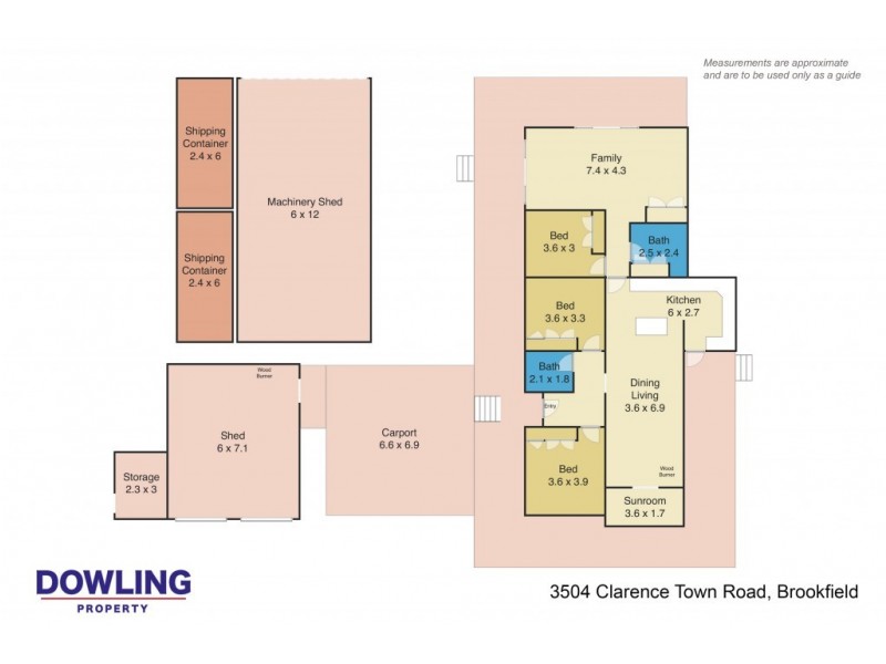 3504 Clarence Town Road, Brookfield NSW 2420 Floorplan