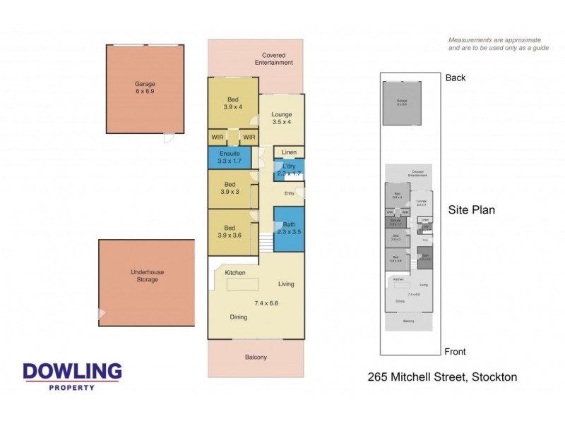 265 Mitchell Street, Stockton NSW 2295 Floorplan