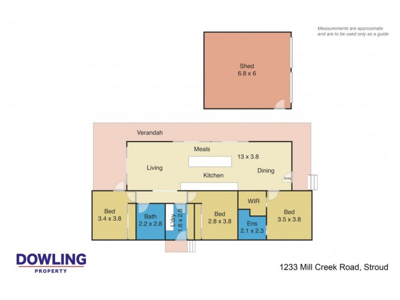 1233 Mill Creek Road, Stroud NSW 2425 Floorplan