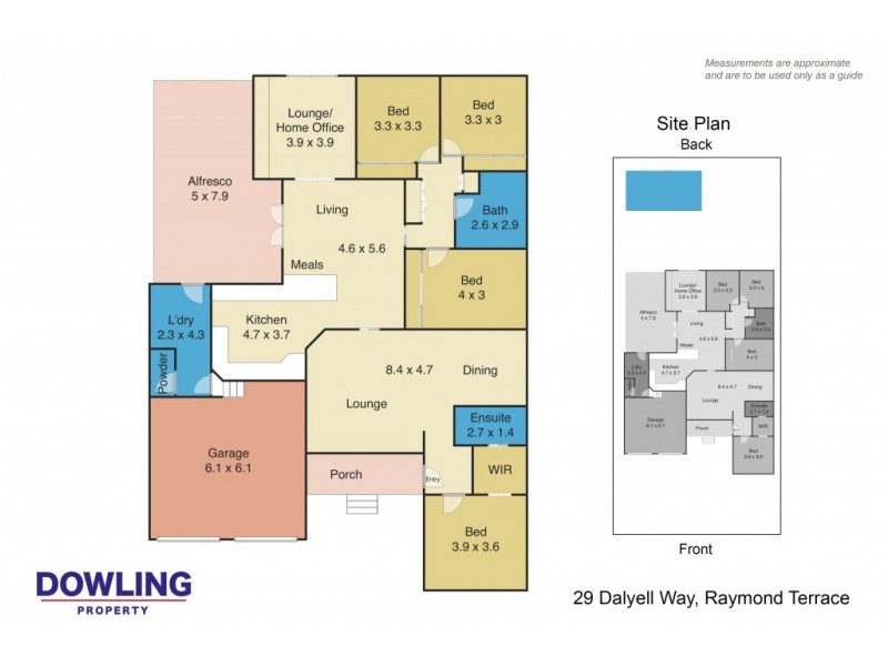 29 Dalyell Way, Raymond Terrace NSW 2324 Floorplan
