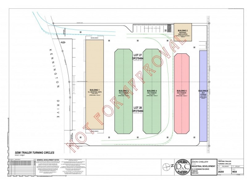 Units 1-10/10-12 Kennington Drive, Tomago NSW 2322 Floorplan