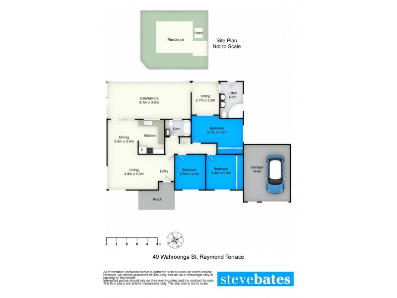 49 Wahroonga Street, Raymond Terrace NSW 2324 Floorplan