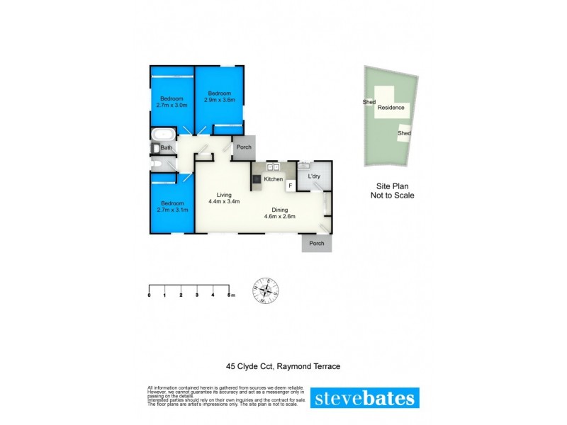 45 Clyde Circuit, Raymond Terrace NSW 2324 Floorplan