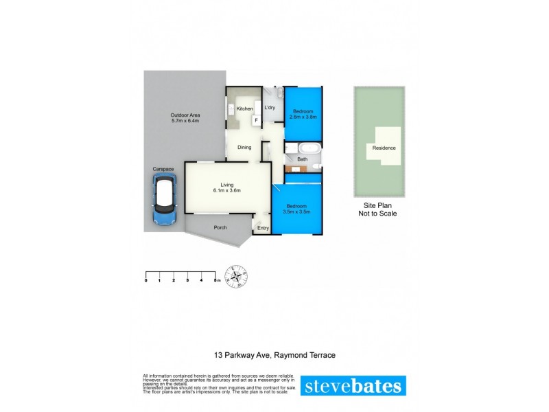 13 Parkway Avenue, Raymond Terrace NSW 2324 Floorplan