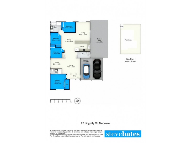 27 Lillypilly Close, Medowie NSW 2318 Floorplan