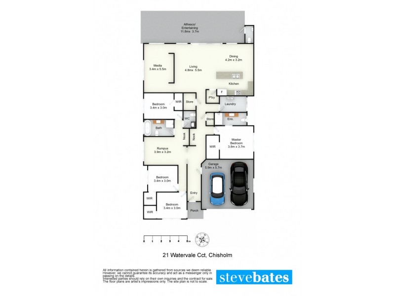 21 Watervale Circuit, Chisholm NSW 2322 Floorplan