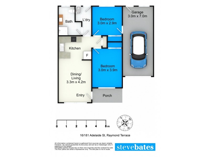 16/181 Adelaide Street, Raymond Terrace NSW 2324 Floorplan