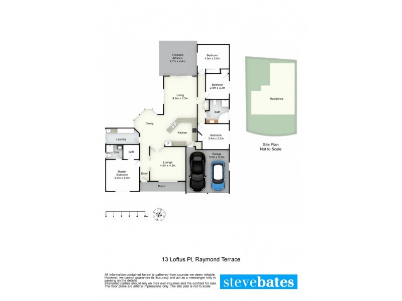 13 Loftus Place, Raymond Terrace NSW 2324 Floorplan