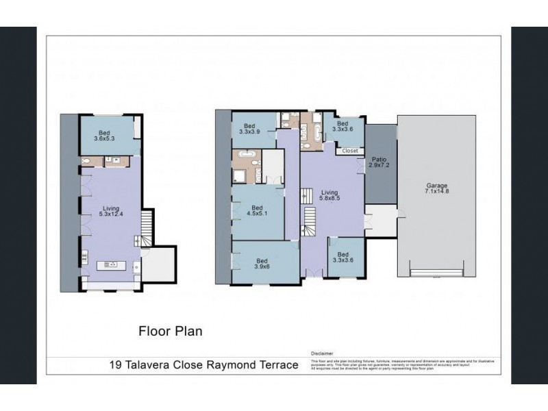 19 Talavera Close, Raymond Terrace NSW 2324 Floorplan