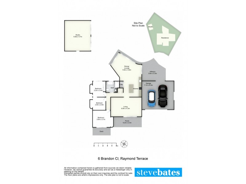 6 Brandon Close, Raymond Terrace NSW 2324 Floorplan