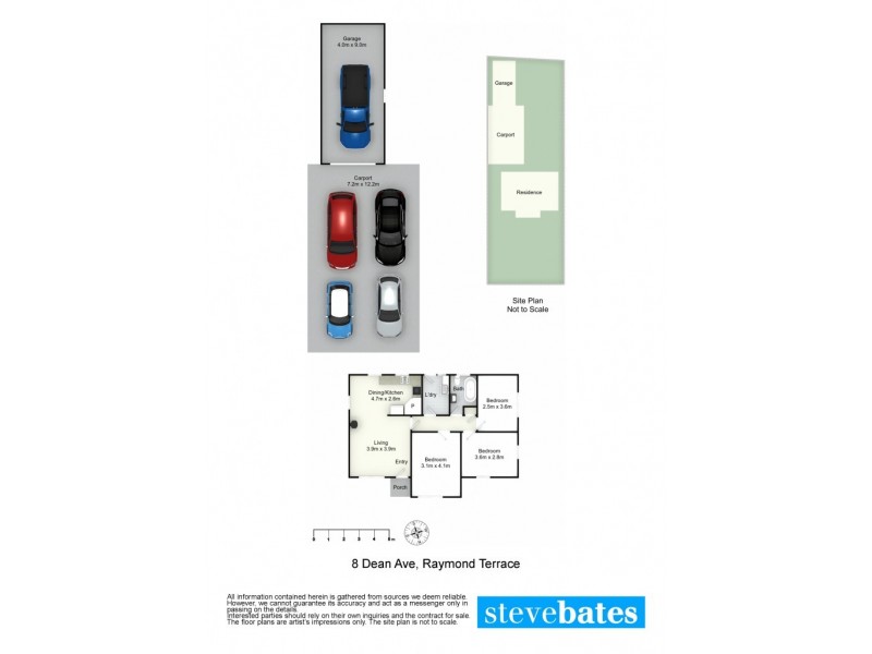 8 Dean Avenue, Raymond Terrace NSW 2324 Floorplan