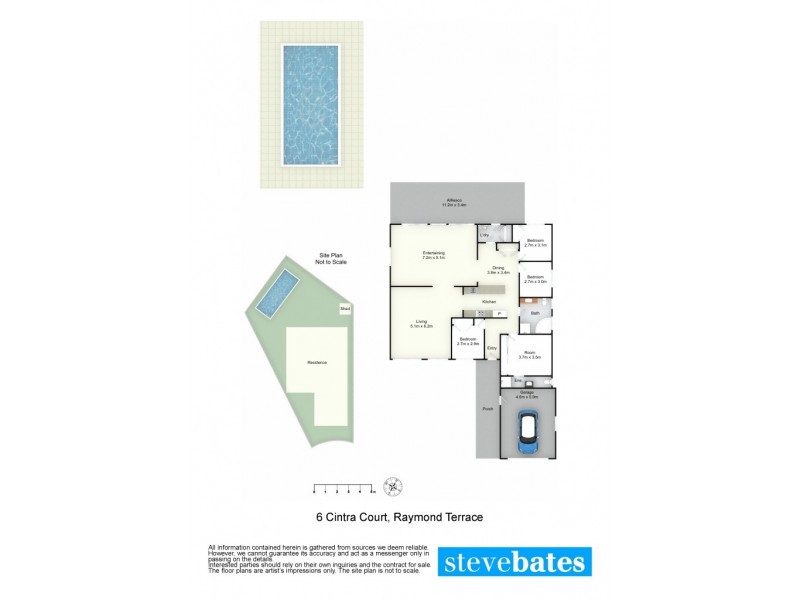 6 Cintra Court, Raymond Terrace NSW 2324 Floorplan