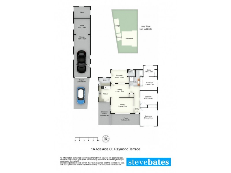 1A Adelaide Street, Raymond Terrace NSW 2324 Floorplan