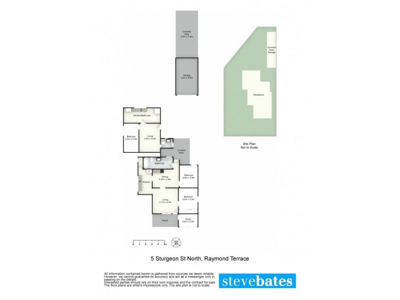 5 & 5A Sturgeon Street North, Raymond Terrace NSW 2324 Floorplan