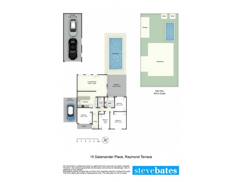 15 Salamander Place, Raymond Terrace NSW 2324 Floorplan