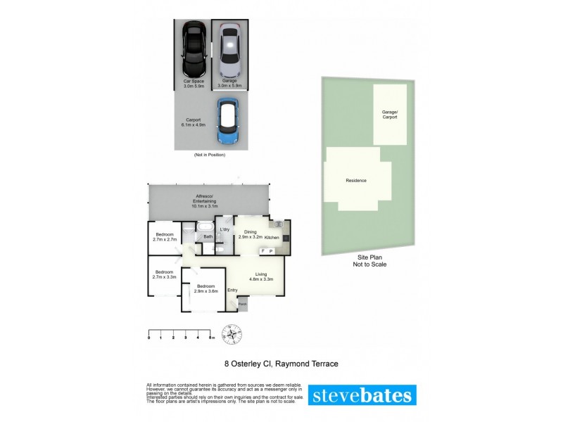 8 Osterley Close, Raymond Terrace NSW 2324 Floorplan