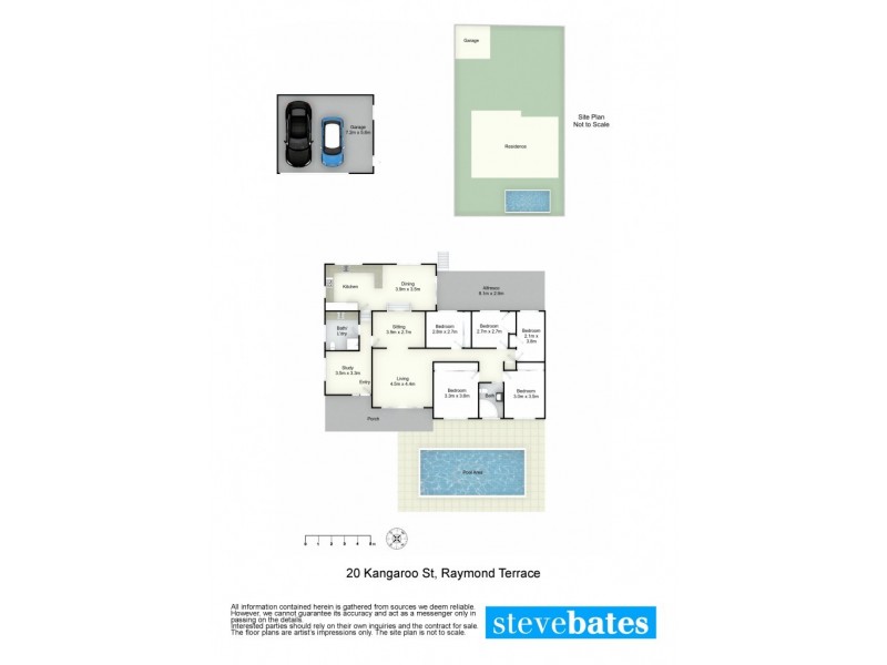 20 Kangaroo Street, Raymond Terrace NSW 2324 Floorplan