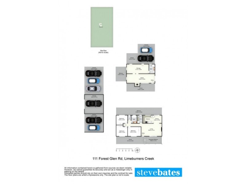 111 Forest Glen Road, Limeburners Creek NSW 2324 Floorplan