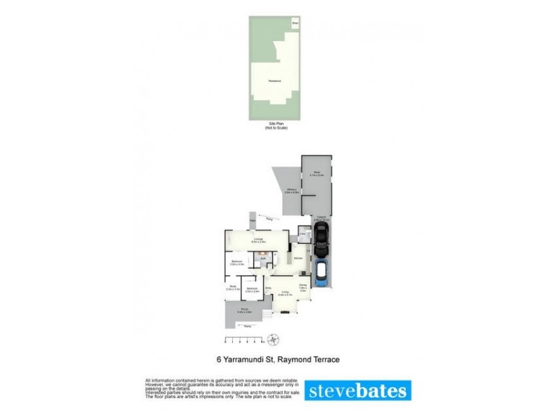 6 Yarramundi Street, Raymond Terrace NSW 2324 Floorplan