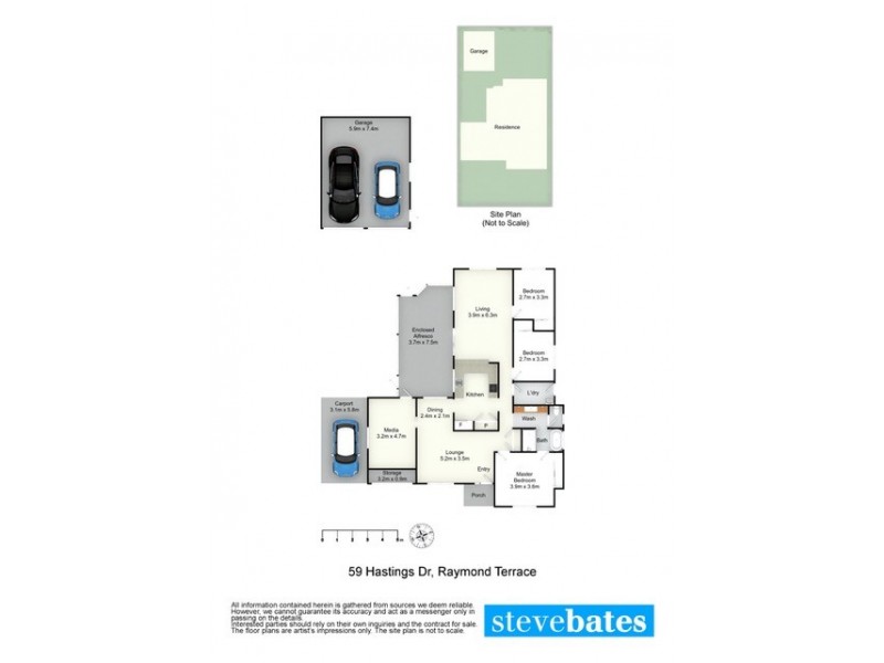 59 Hastings Drive, Raymond Terrace NSW 2324 Floorplan