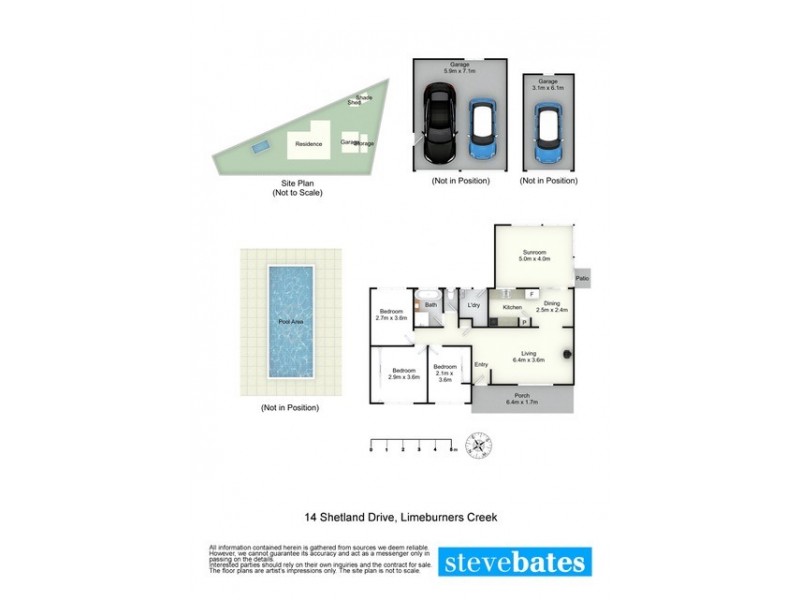 14 Shetland Drive, Limeburners Creek NSW 2324 Floorplan