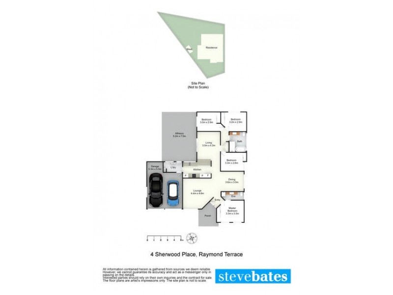 4 Sherwood Place, Raymond Terrace NSW 2324 Floorplan