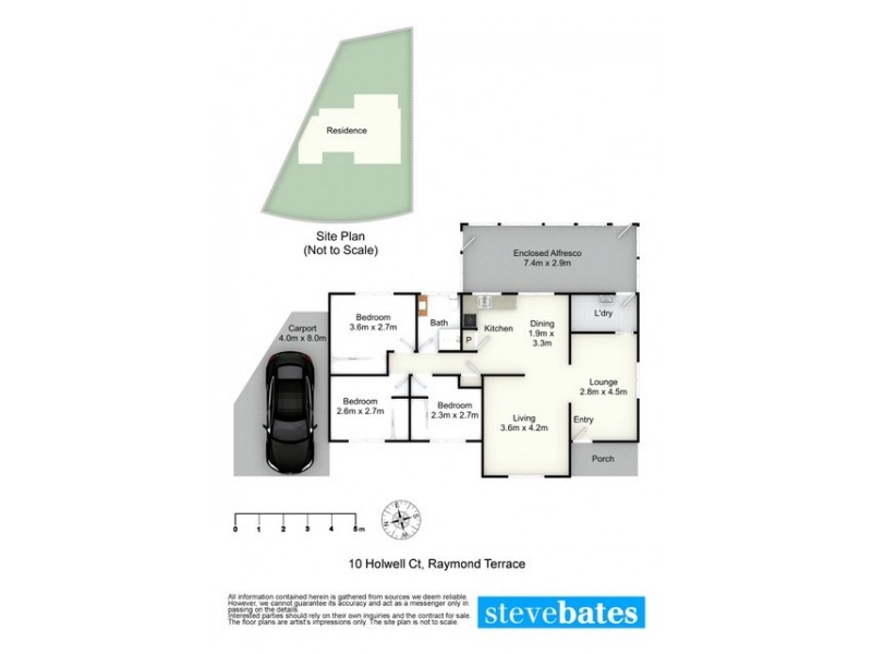 10 Holwell Circuit, Raymond Terrace NSW 2324 Floorplan