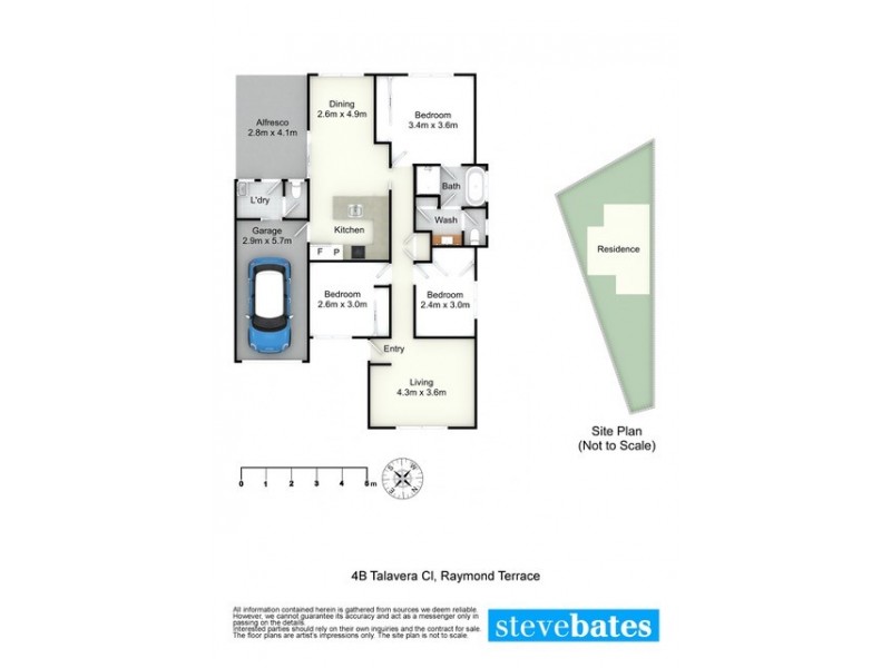 4B Talavera Close, Raymond Terrace NSW 2324 Floorplan