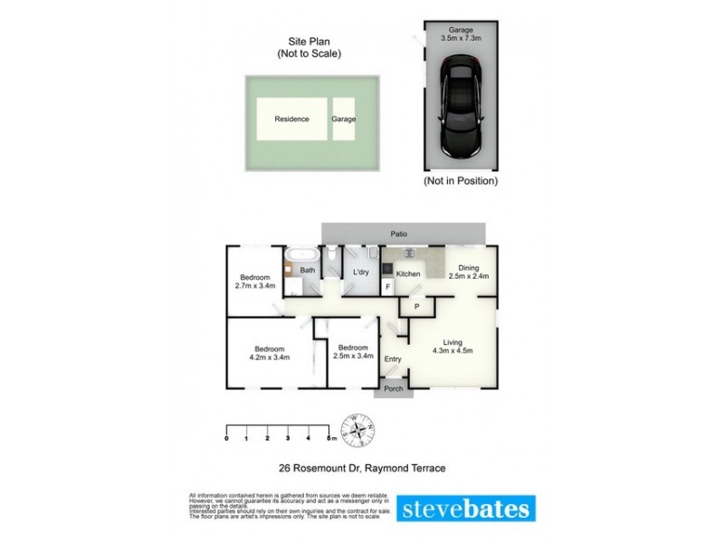 26 Rosemount Drive, Raymond Terrace NSW 2324 Floorplan