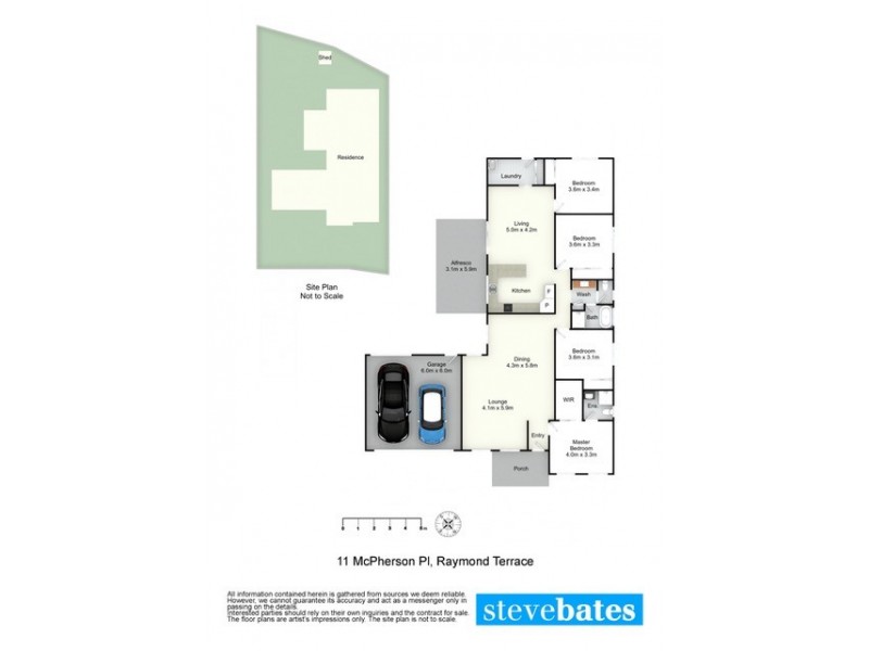 11 McPherson Place, Raymond Terrace NSW 2324 Floorplan