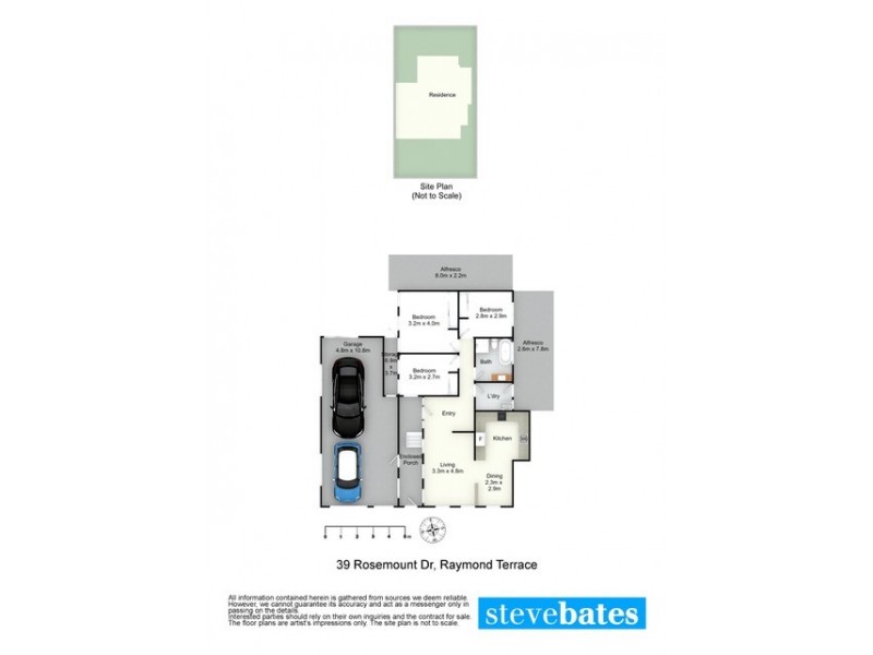 39 Rosemount Drive, Raymond Terrace NSW 2324 Floorplan