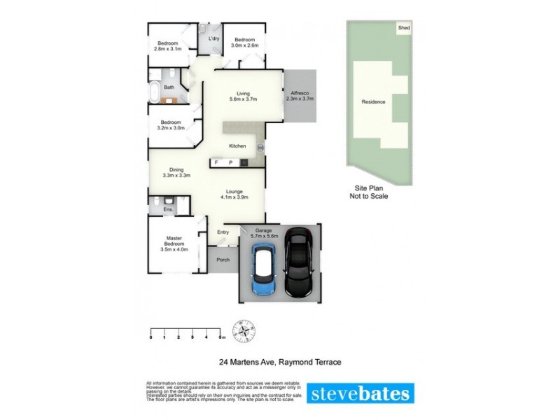24 Martens Avenue, Raymond Terrace NSW 2324 Floorplan
