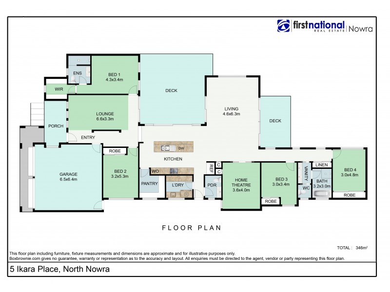 5 Ikara Place, North Nowra NSW 2541 Floorplan