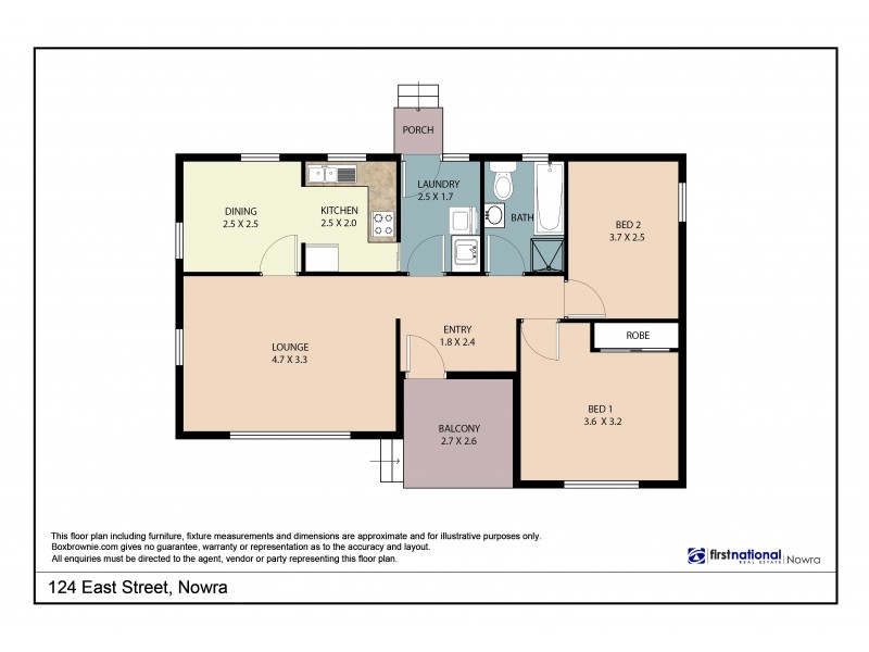 124 East Street, Nowra NSW 2541 Floorplan