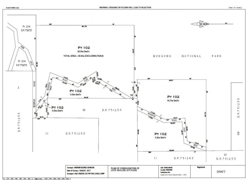 PT 102 Lower Bugong Road, Budgong NSW 2577